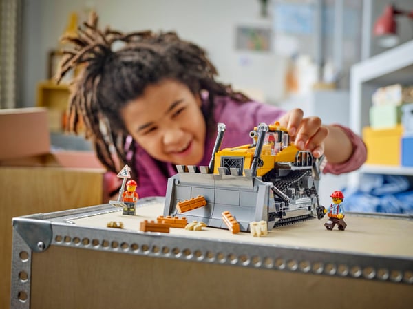 LEGO 60466 Le bulldozer jaune — visuel 6 sur 8