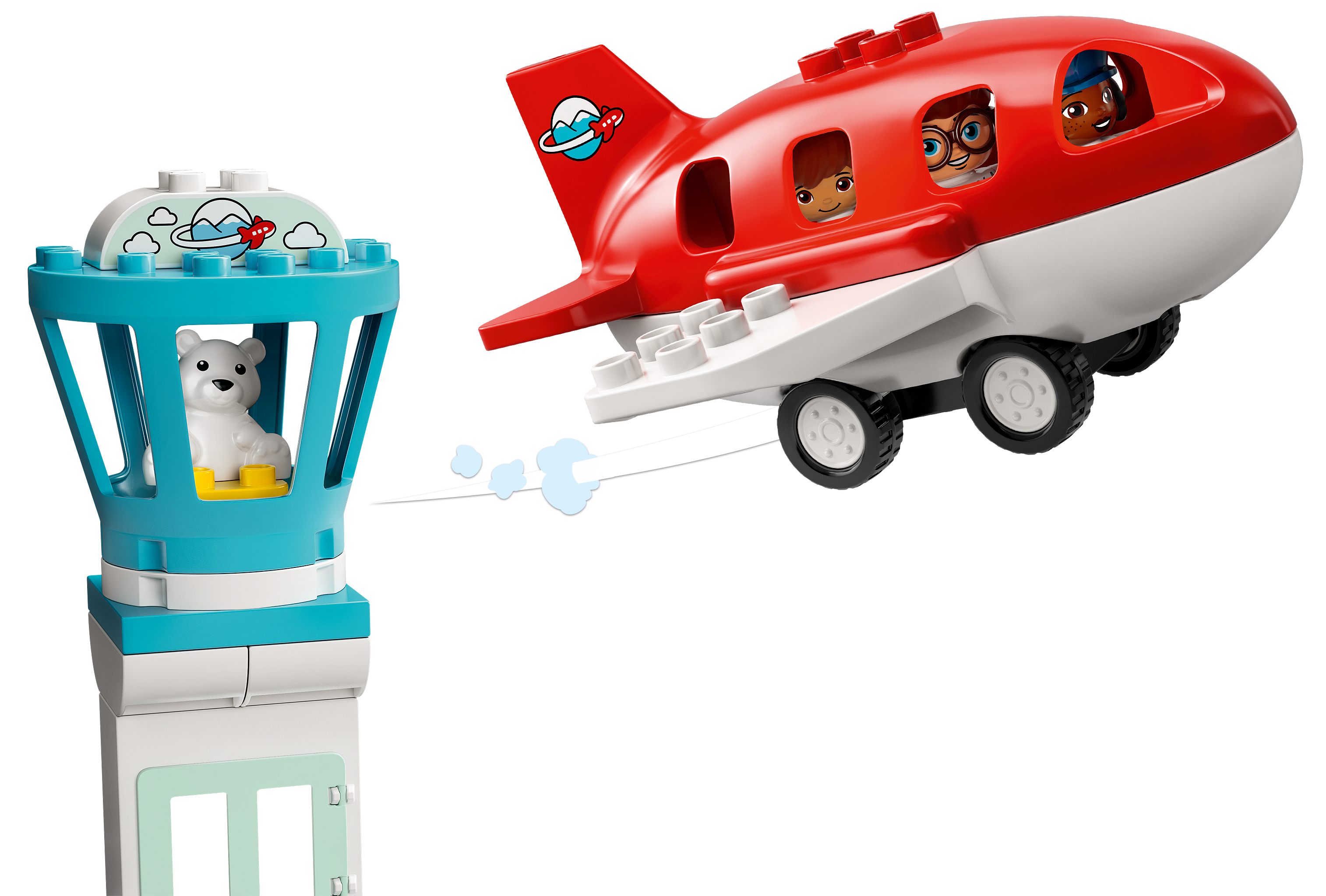 10961 LEGO DUPLO Town Airplane & Airport Toddler Set 28 Pieces Age 2 Years+ 