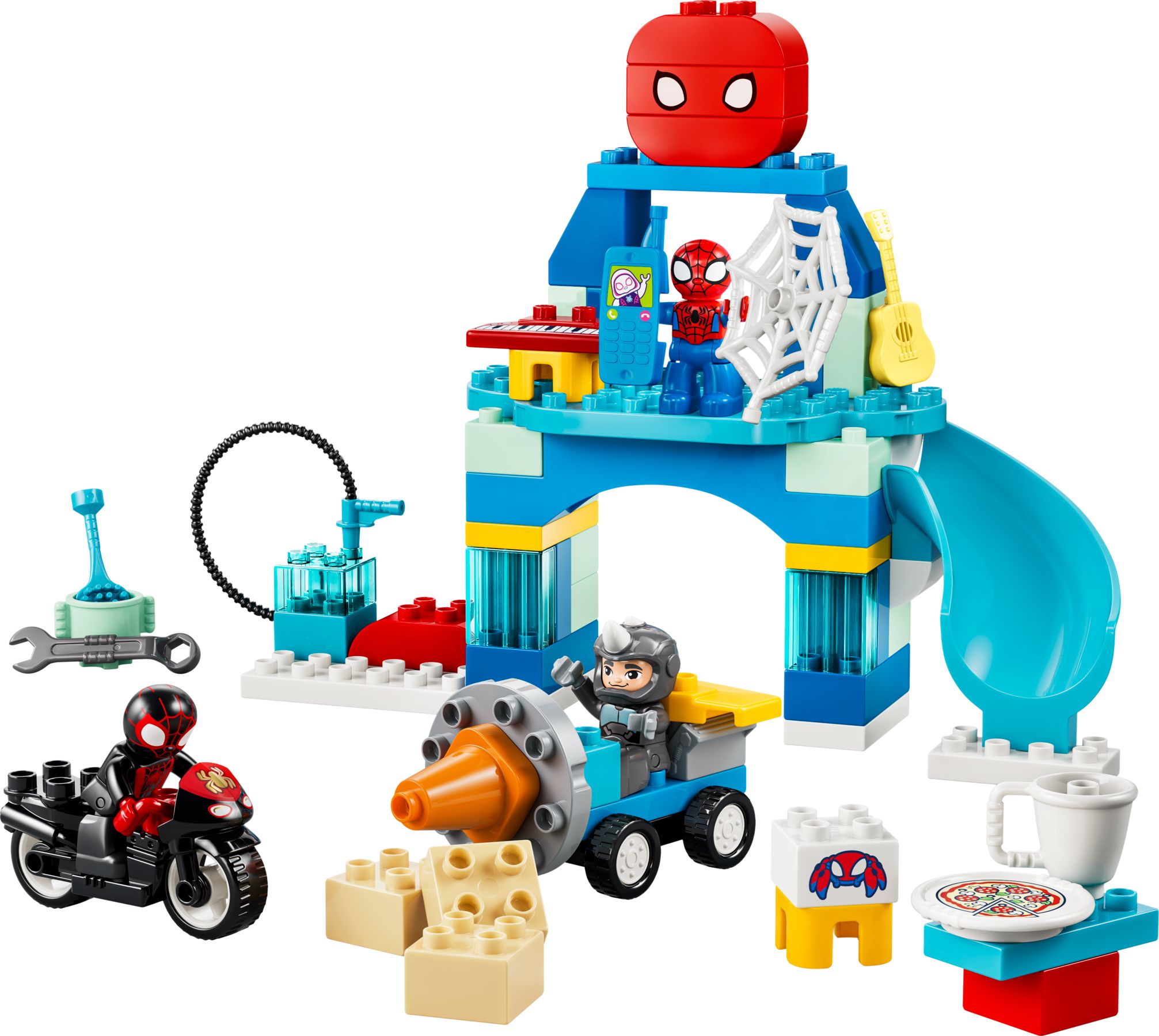 Le quartier général de l'équipe Spidey