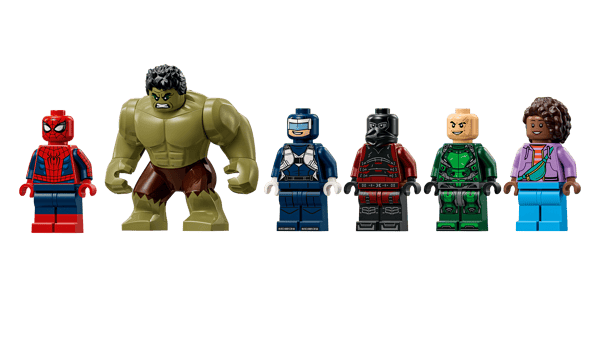 LEGO 76350 L'affrontement légendaire entre Spider-Man et Hulk — visuel 6 sur 7
