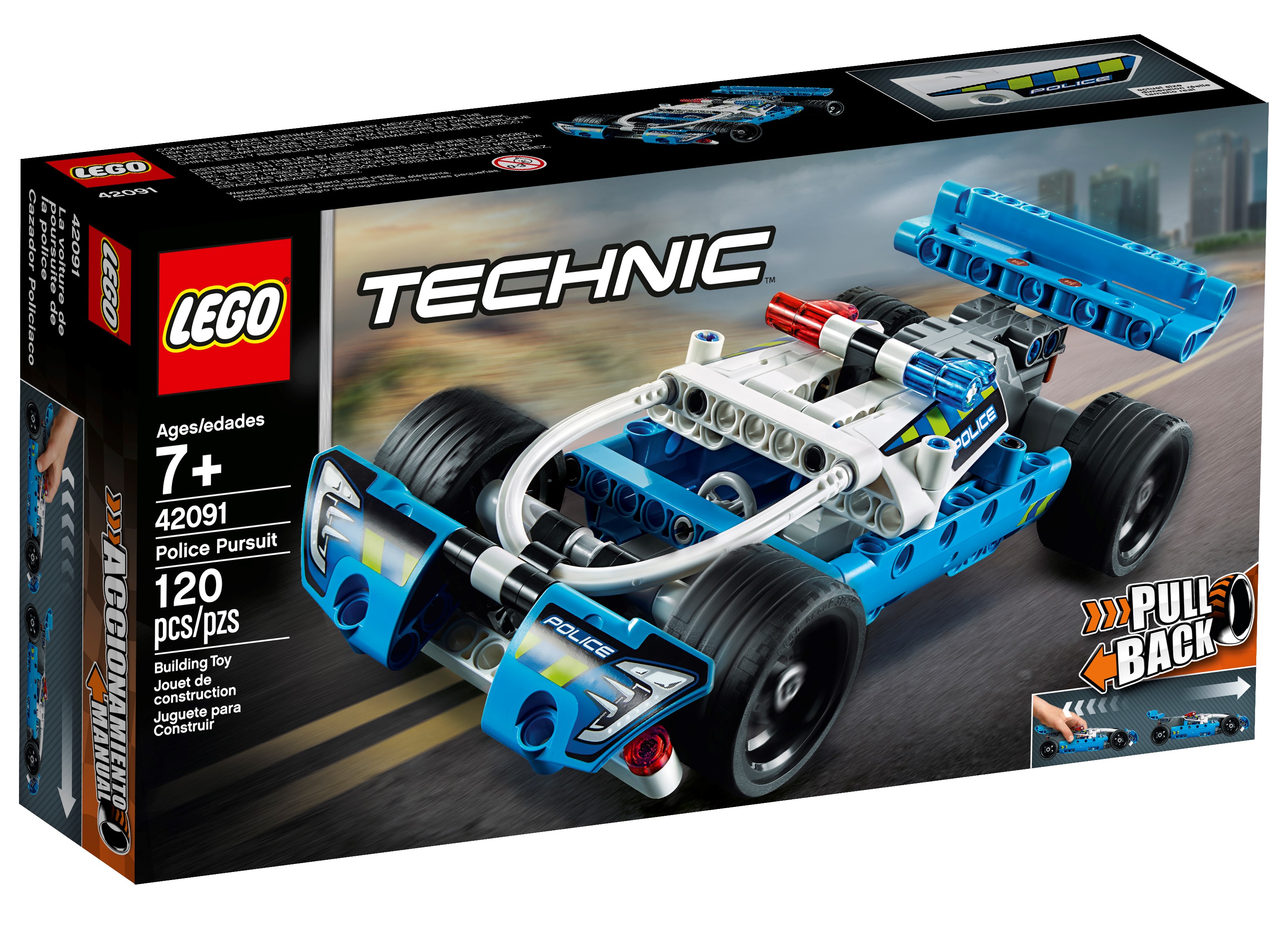 Udvidelse forretning bag Police Pursuit 42091 | Technic™ | Buy online at the Official LEGO® Shop US