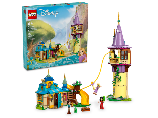 LEGO 43241 - Rapunzels tårn og Den Nemme Ælling