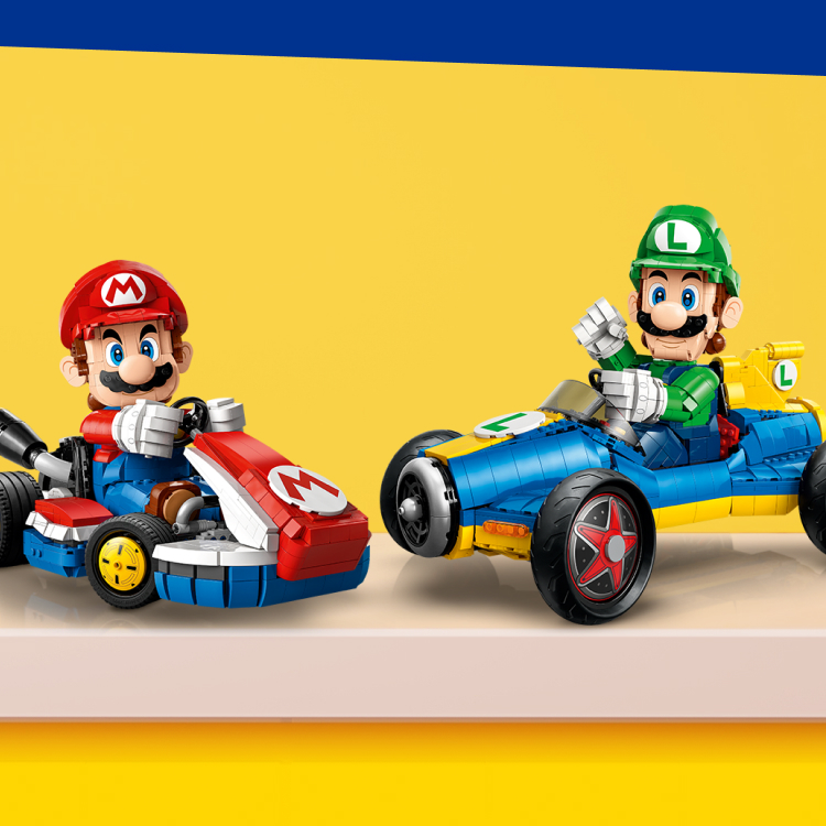 マリオカート™：ルイージ と Gフォース 72050 | レゴ®スーパーマリオ