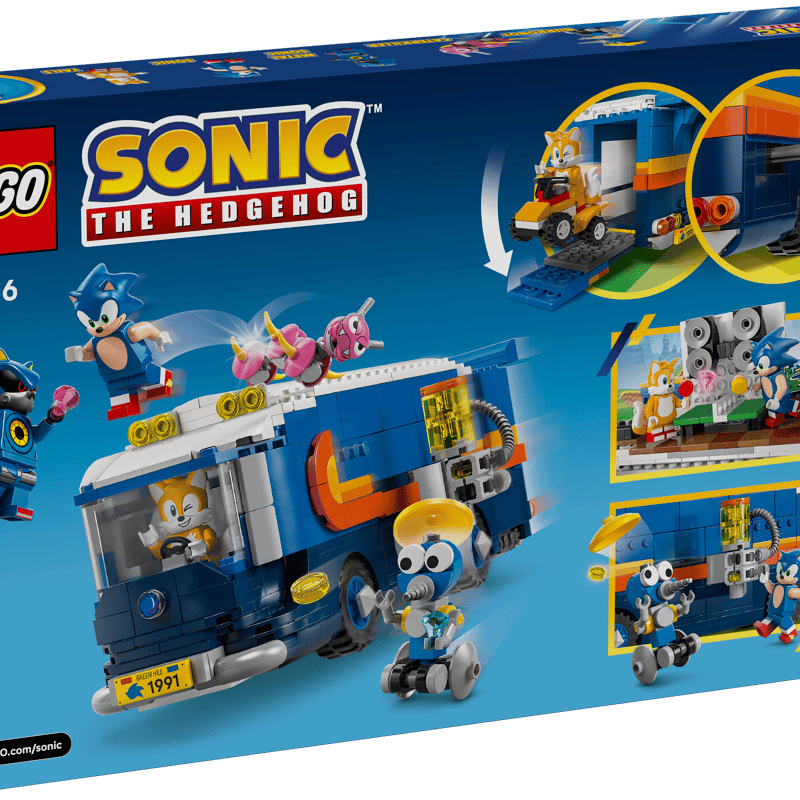 チームソニックの指令トラック 77006 | LEGO® Sonic the Hedgehog チームソニックの指令トラック 77006 | LEGO® Sonic the Hedgehog