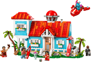 La maison sur la plage de Lilo et Stitch