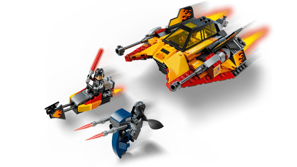 LEGO 75414 Le Snowspeeder™ en flammes — visuel 3 sur 8