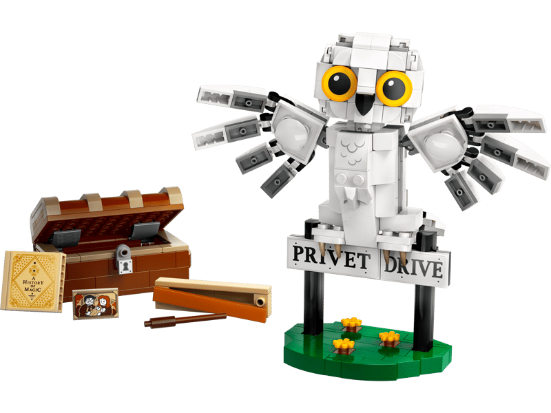 Le set LEGO 76425 Hedwige au 4 Privet Drive
