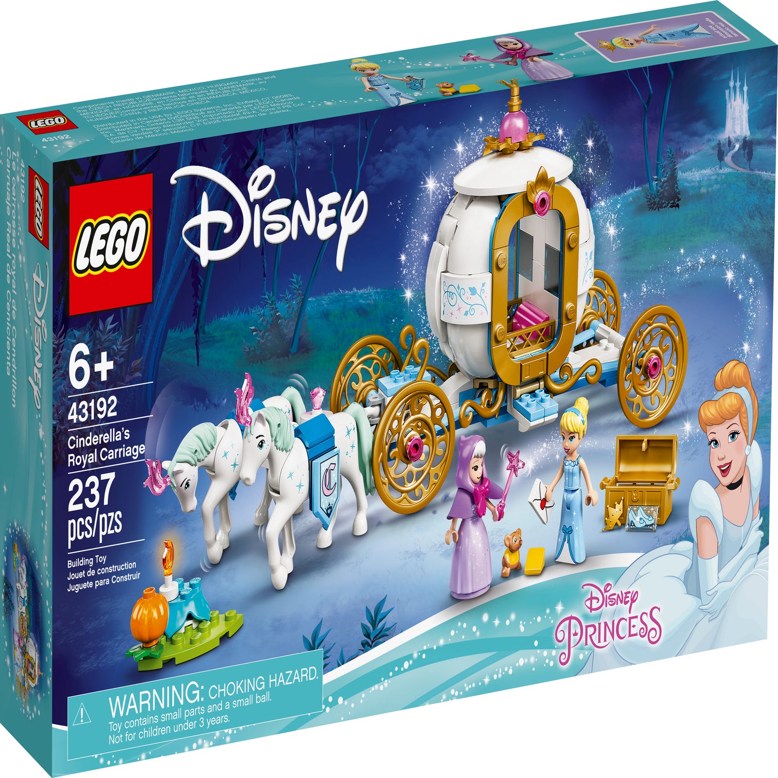 Askepots royale karet | Disney™ Officiel LEGO® Shop DK