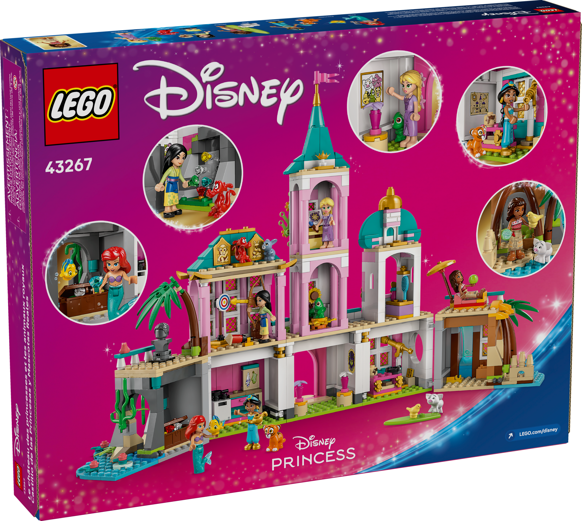 ねむい9/15 Princess Castle & Royal Pets 43267 | Disney™ | Buy online at the