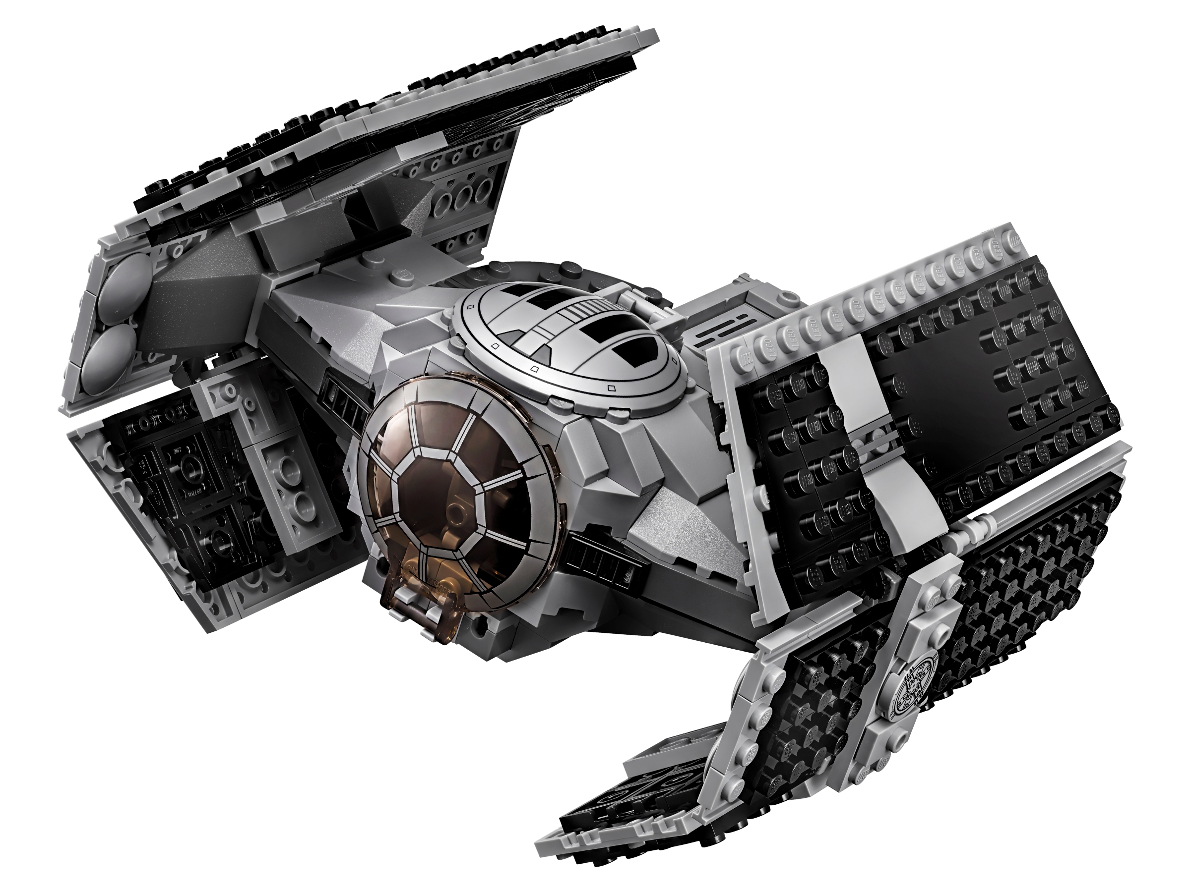 TOY PLAYER Space Wars Black Castle Building Set with Tie Advanced Fighter,  Compatible with Lego Adult, Darth Castle Vader Toy for Science Fiction