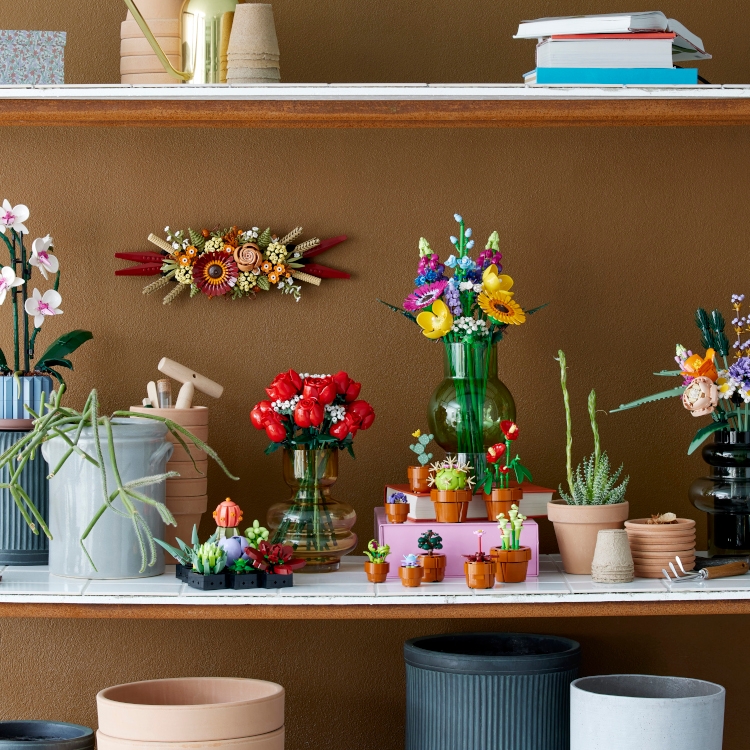 LEGO® Mini set de plantes avec pot de fleurs
