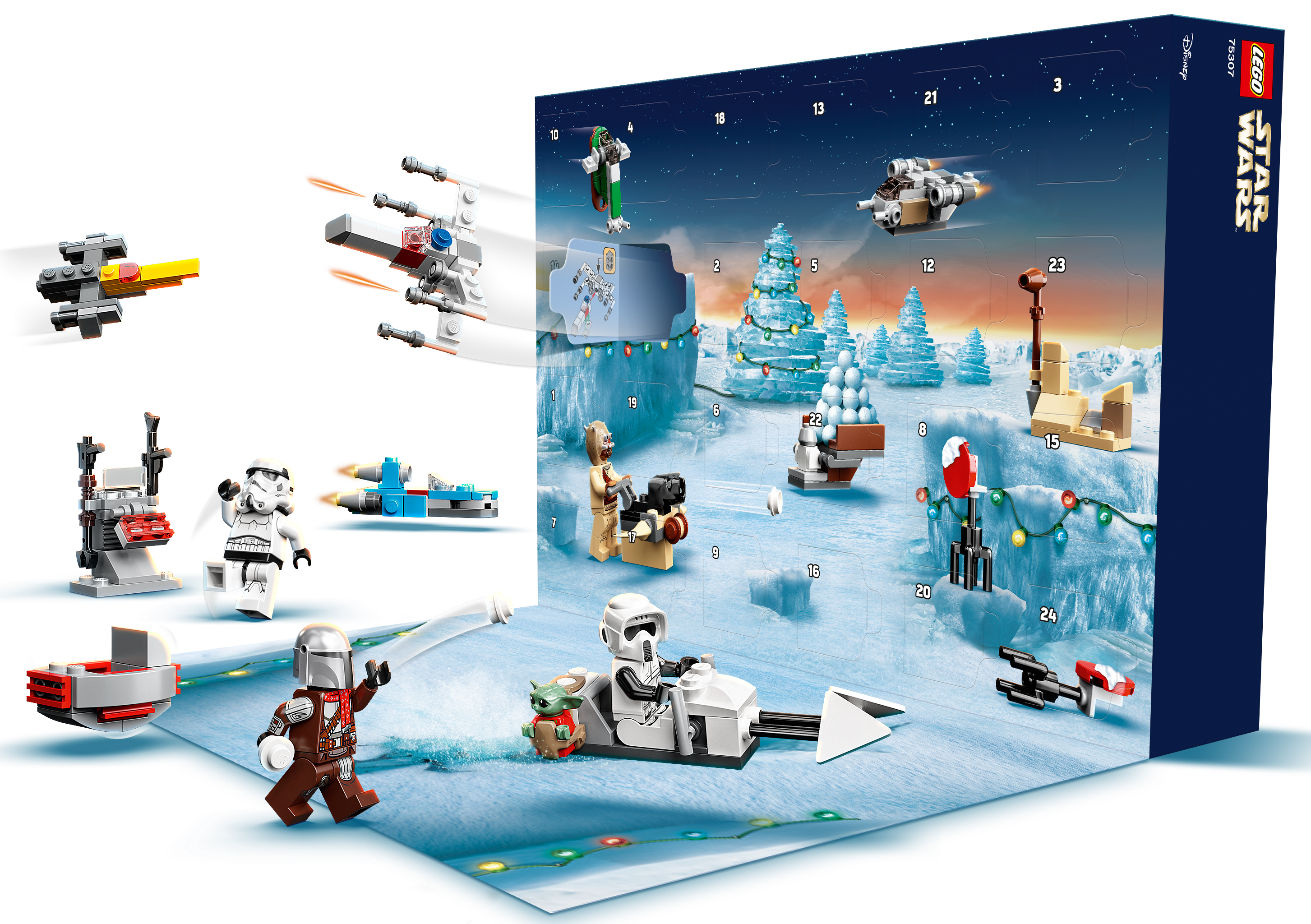 LEGO Star Wars 75307 pas cher, Calendrier de l'Avent LEGO Star