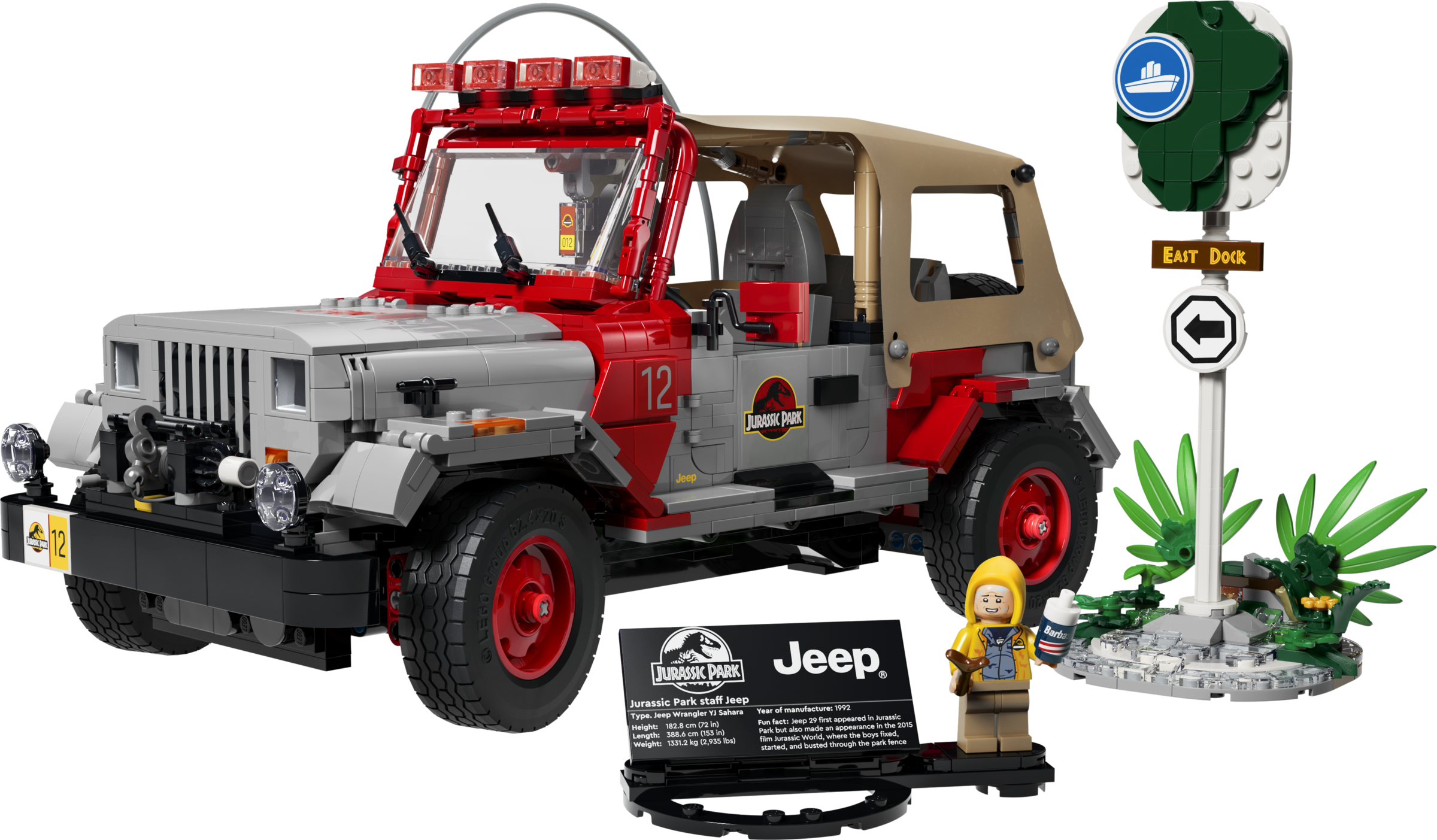 77984 LEGO Jurassic World Jurassic Park Jeep Wrangler