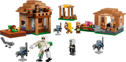 LEGO Minecraft 21596 Angriff des Magiers auf das Dorf