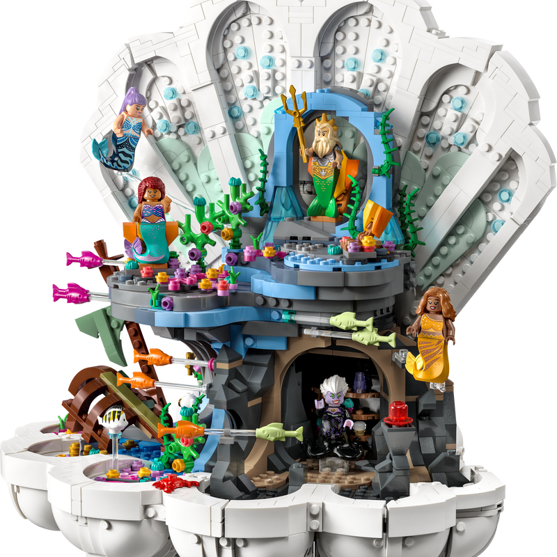 The Little Mermaid Royal Clamshell 43225 | Disney™ | Buy online at the Official LEGO® Shop US