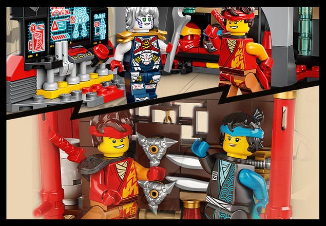 resultat plan Snazzy Ninja Dojo Temple 71767 | NINJAGO® | Buy online at the Official LEGO® Shop  US