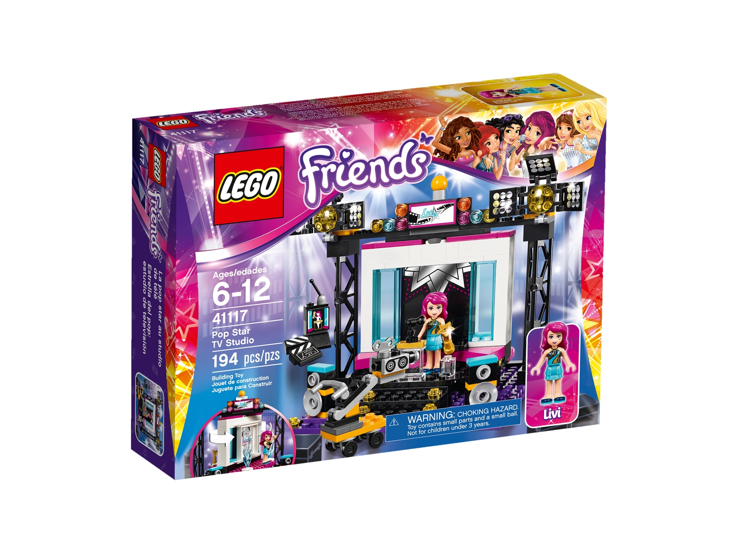 Pop Star TV Studio 41117 | Friends Buy online at the Official LEGO® Shop