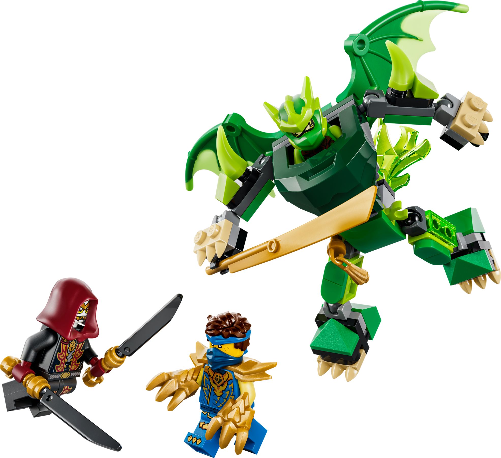 Set LEGO Ninjago 71862 Lloyd's Dragon Mech Battle Pack