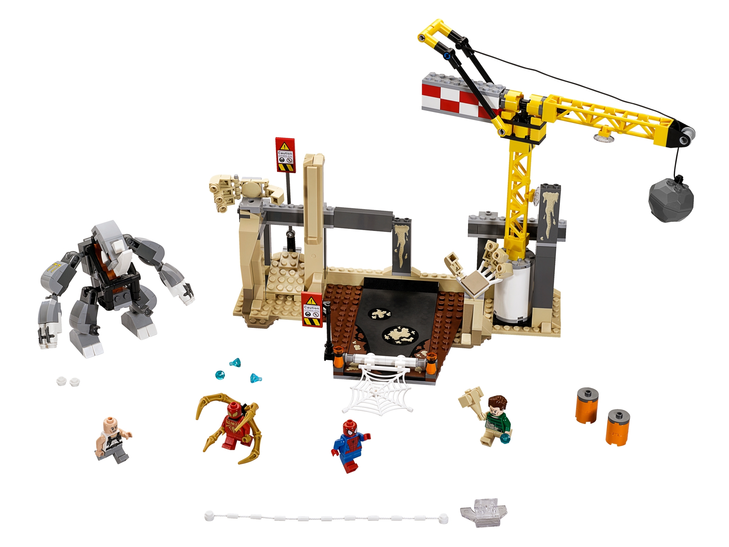 lego spiderman sandman set