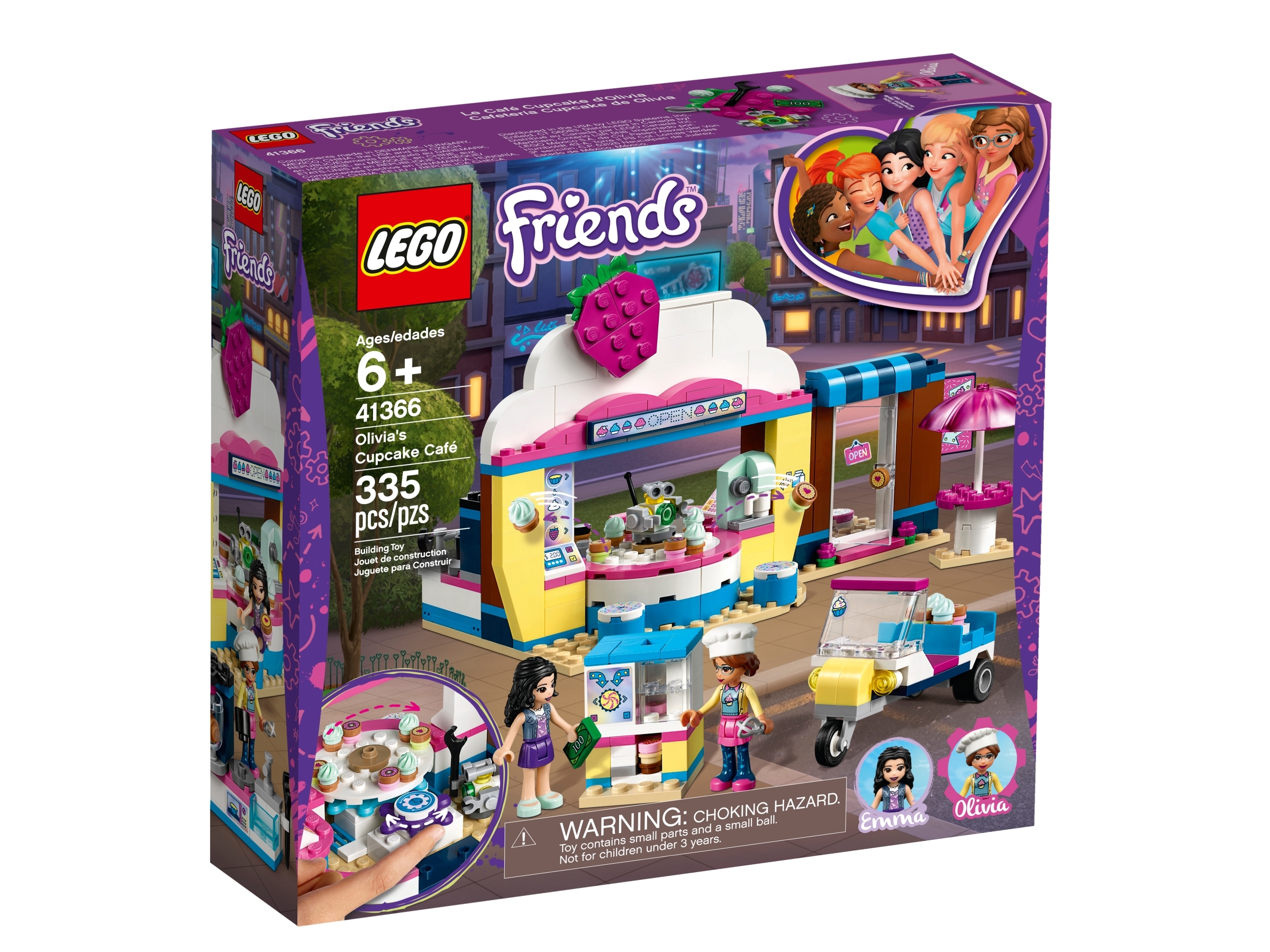 Olivia's Cupcake Café 41366 | Friends | Buy online at the Official LEGO®  Shop US