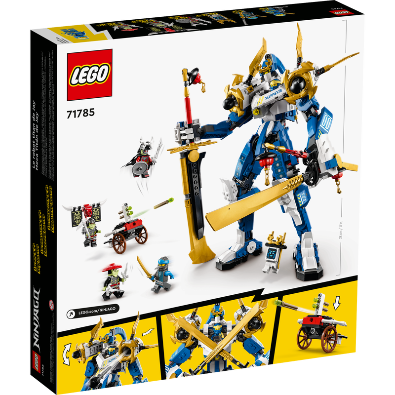 Jay's Titan Mech 71785 | NINJAGO® | Buy online at the Official Jay's Titan Mech 71785 | NINJAGO® | Buy online at the Official