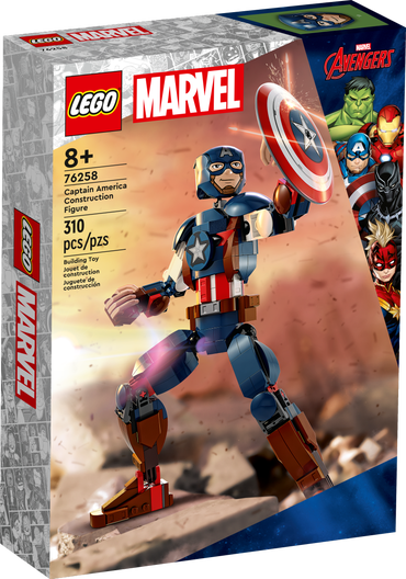 LEGO 76258 - Byg selv-figur af Captain America
