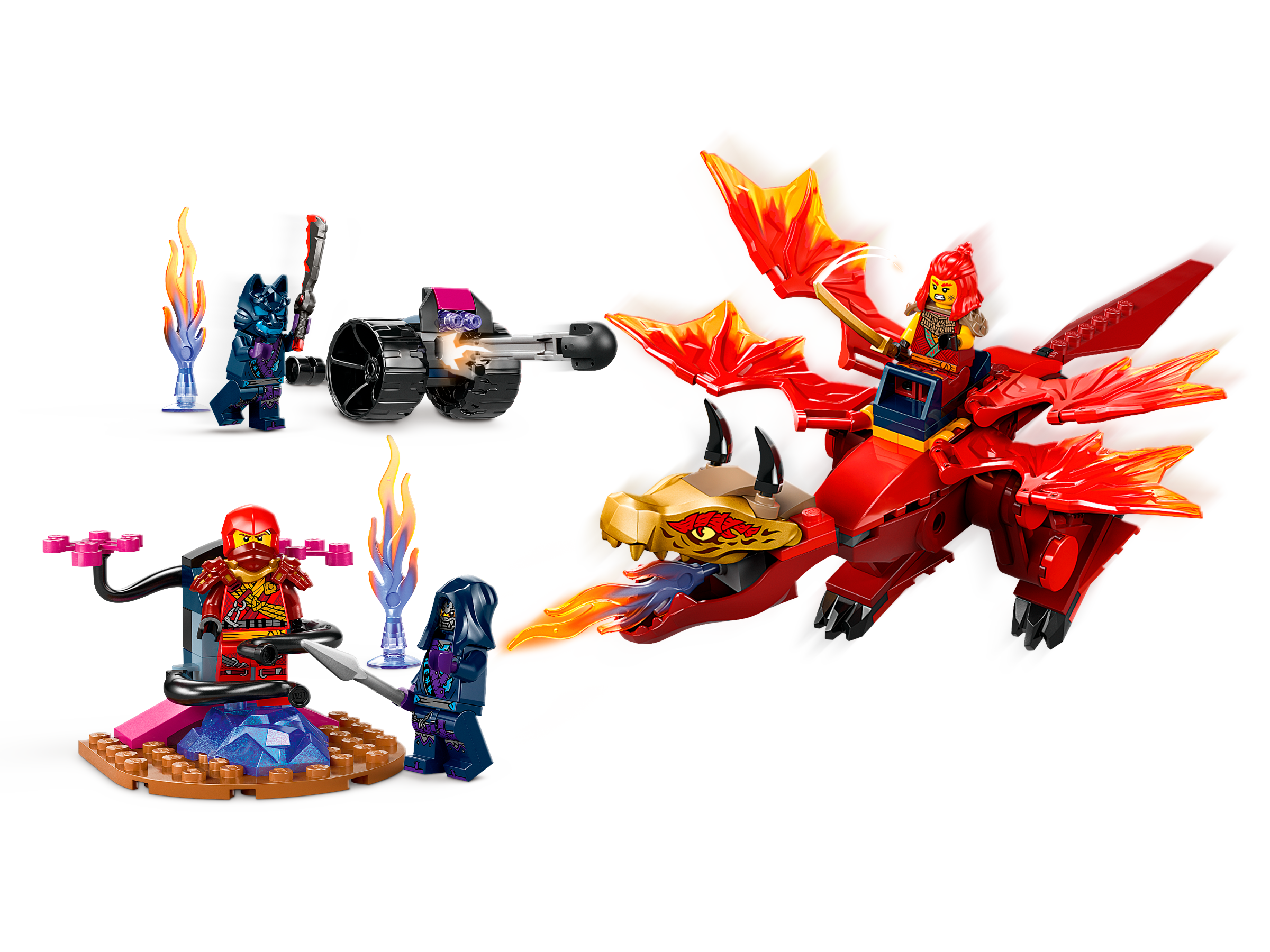 Kai's Source Dragon Battle 71815 | NINJAGO® | Buy online at the Official  LEGO® Shop US