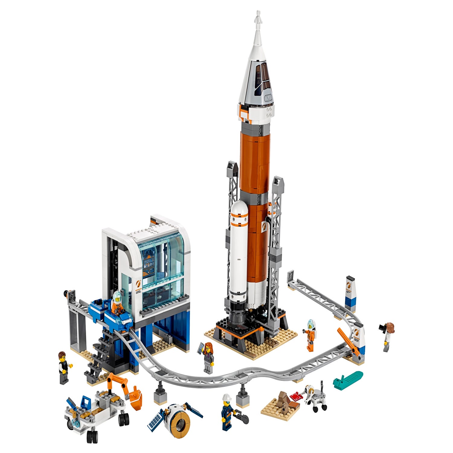 doden mechanisch bewijs Ruimteraket en vluchtleiding 60228 | City | Officiële LEGO® winkel NL