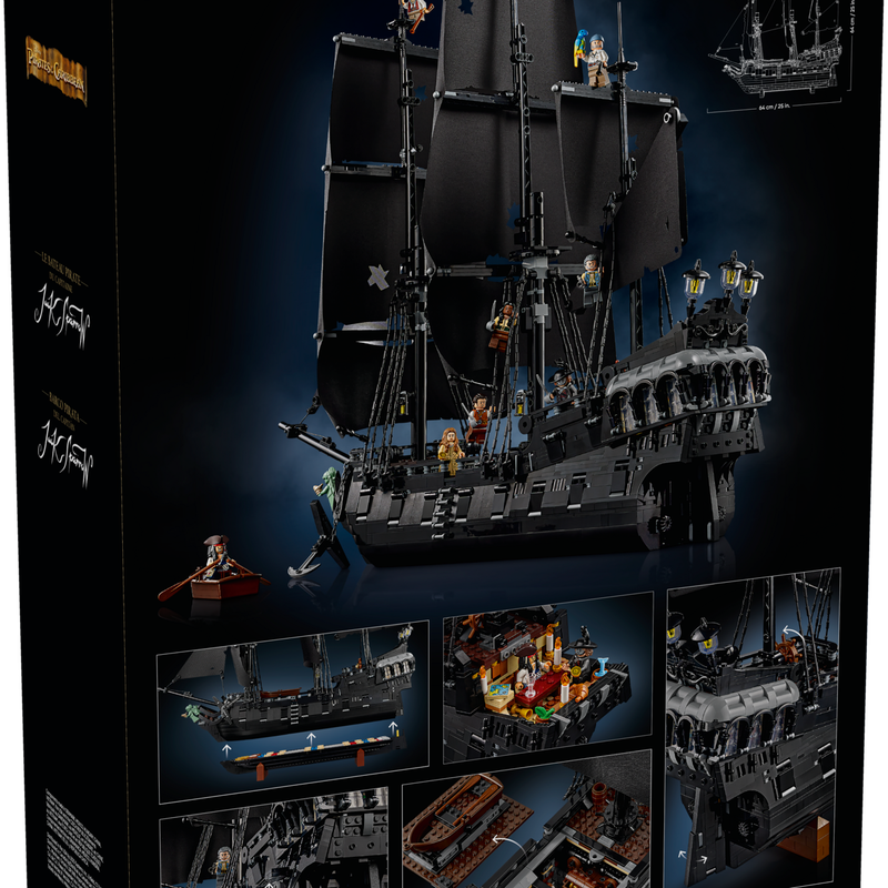 Barco Pirata del Capitán Jack Sparrow 10365 LEGO® Icons