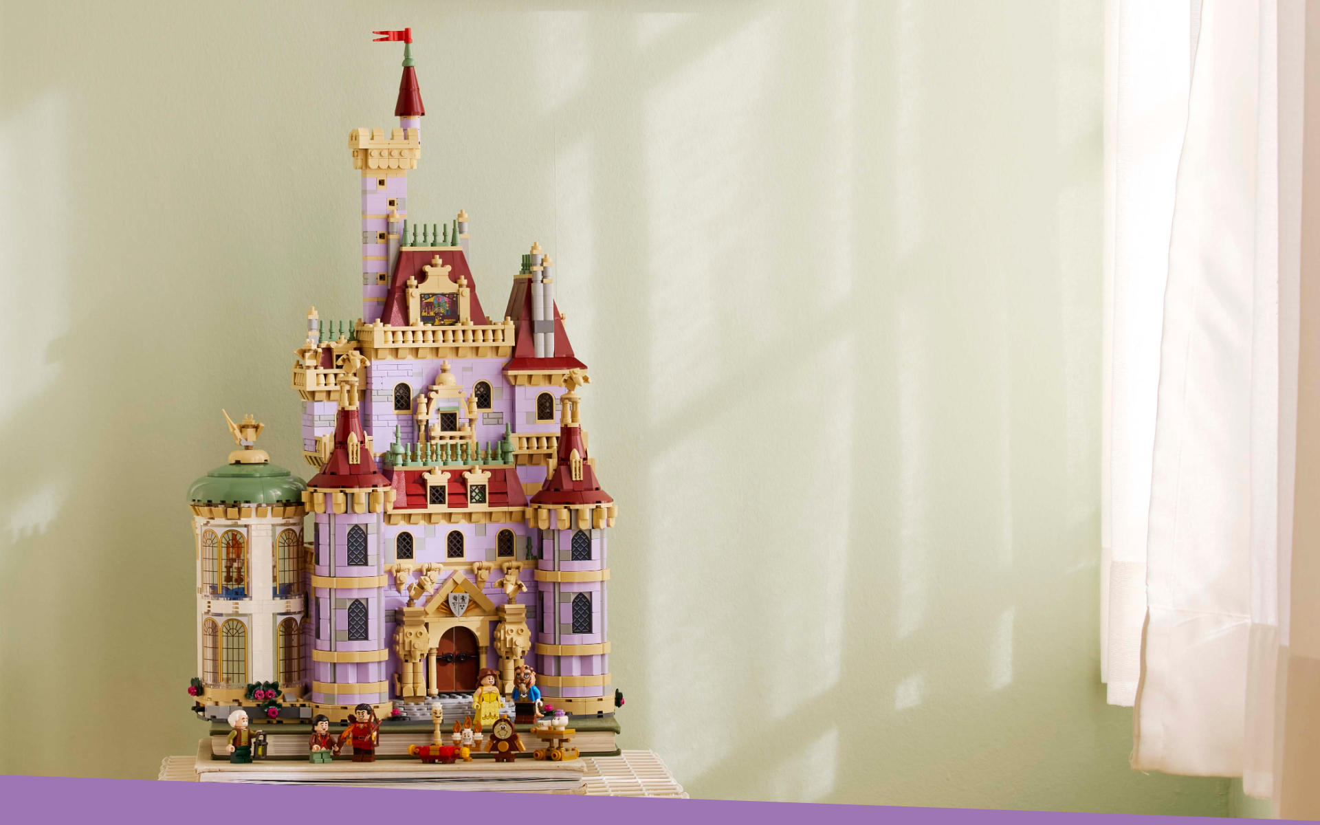 月下美人 36 Beauty and the Beast Castle 43263 | Disney™ | Buy online at the