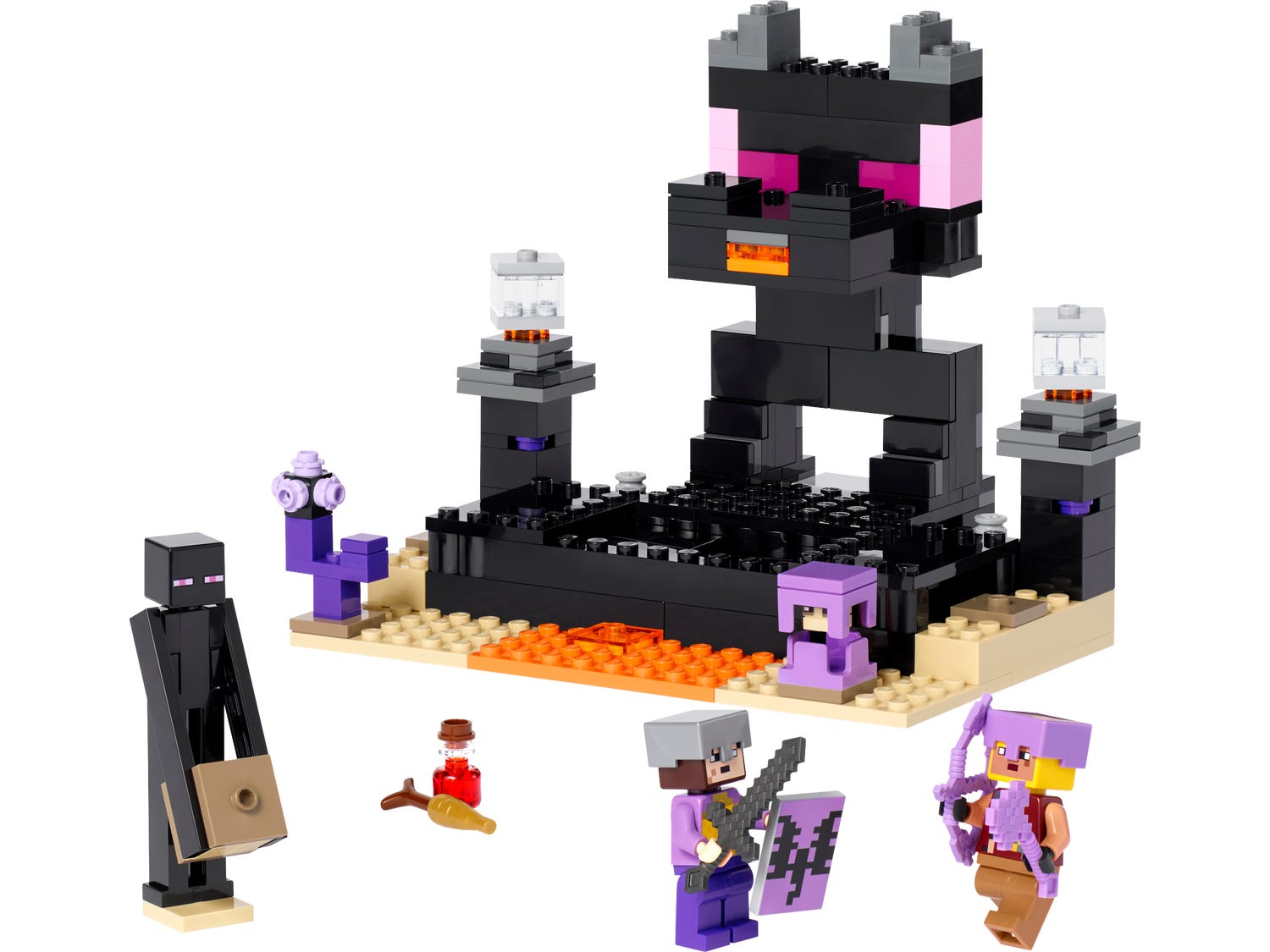 The End Arena 21242 Minecraft® Buy online at the Official LEGO® Shop DK