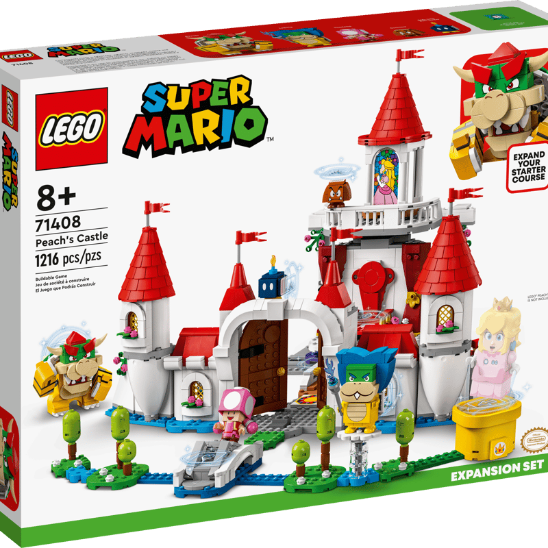 Peach's Castle Expansion Set 71408 | LEGO® Super Mario™ | Buy Peach's Castle Expansion Set 71408 | LEGO® Super Mario™ | Buy