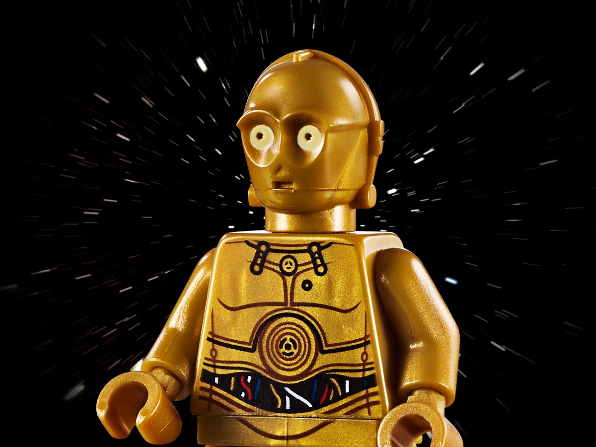 Lego Star Wars Minifigure compatibile Gold C3-PO New 