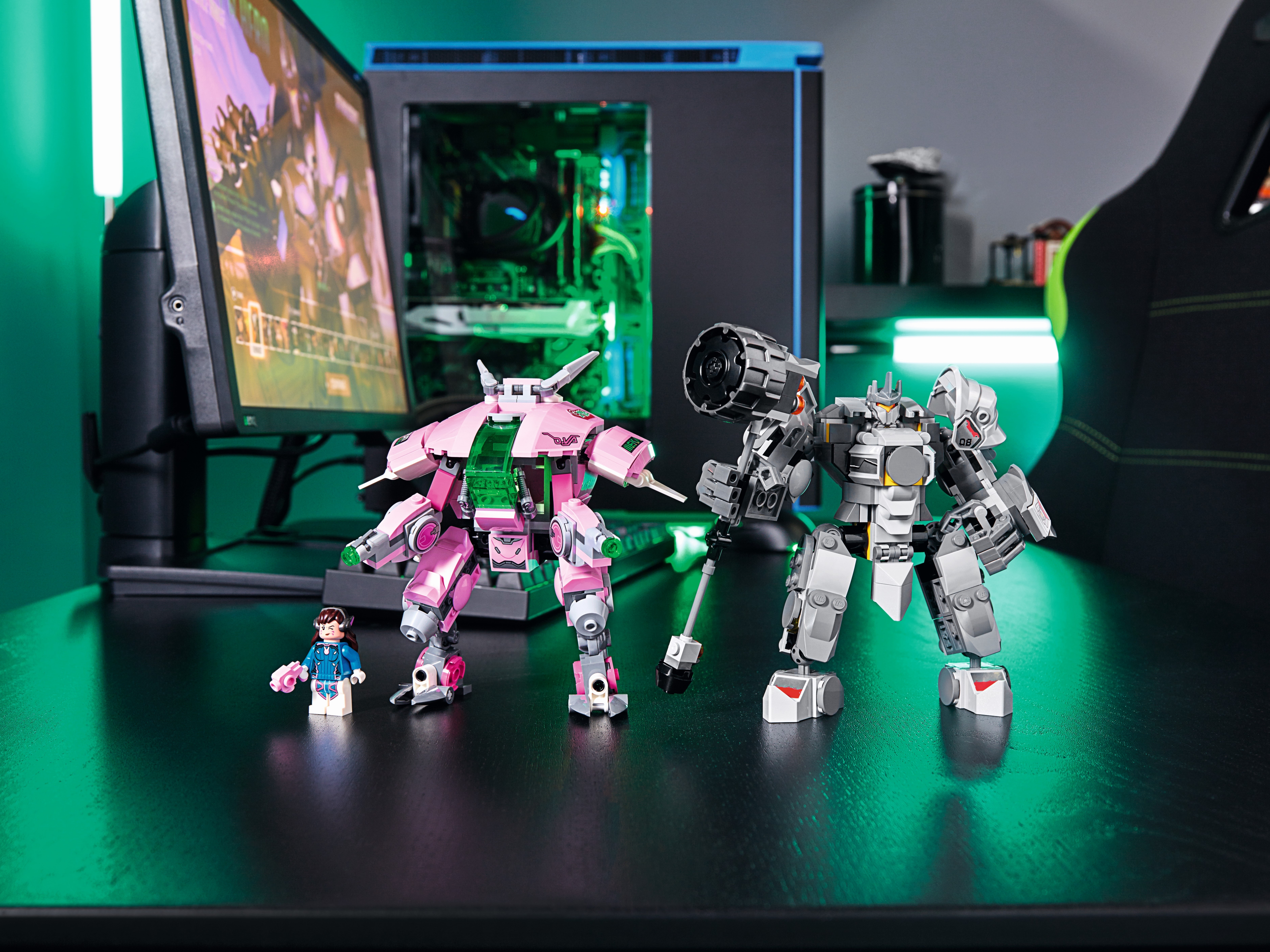 lego dva and reinhardt