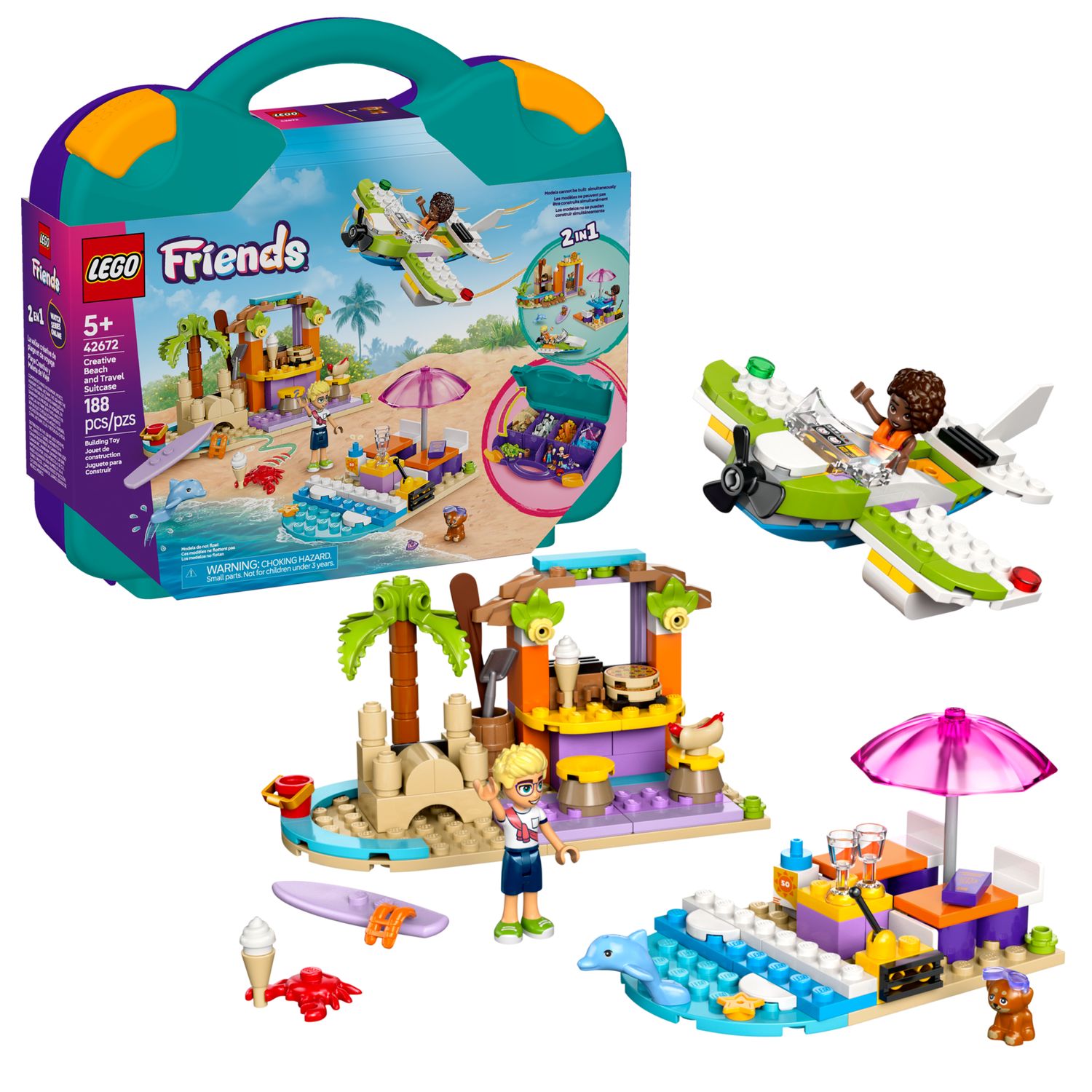 Creative Beach and Travel Suitcase 42672 | Friends | Buy online at the ...