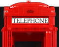 LEGO Rode Londense telefooncel