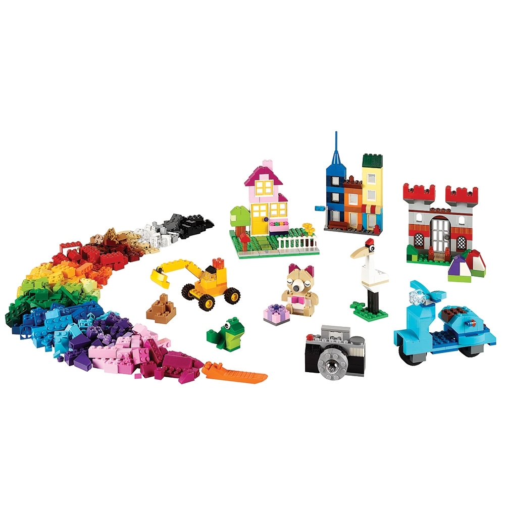 LEGO 10698 Classic Creative Bricks Kids 790 Piece Building Box Sets 2 Pack 