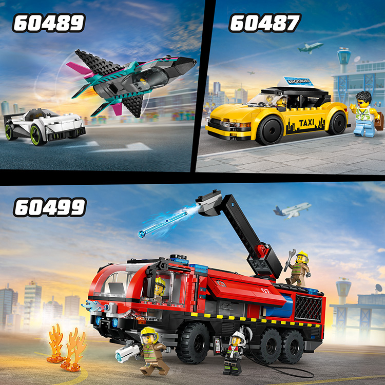 Airport with Airplane 60502 | City | Buy online at the Official
