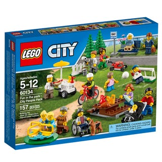 Le parc de loisirs - Ensemble de figurines City