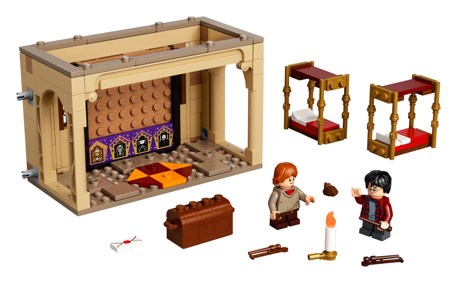 Dormitoria Gryffindoru™ w Hogwarcie™ 40452 | Harry Potter™ | Oficjalnym sklepie LEGO® PL