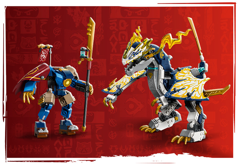 Rogue's Mech Dragon Rider 71843 | NINJAGO® | Buy online at the