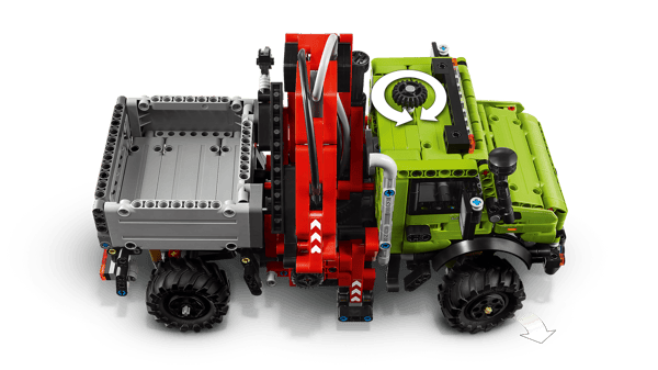 Mercedes-Benz Unimog U 5023 with Crane - Image 7