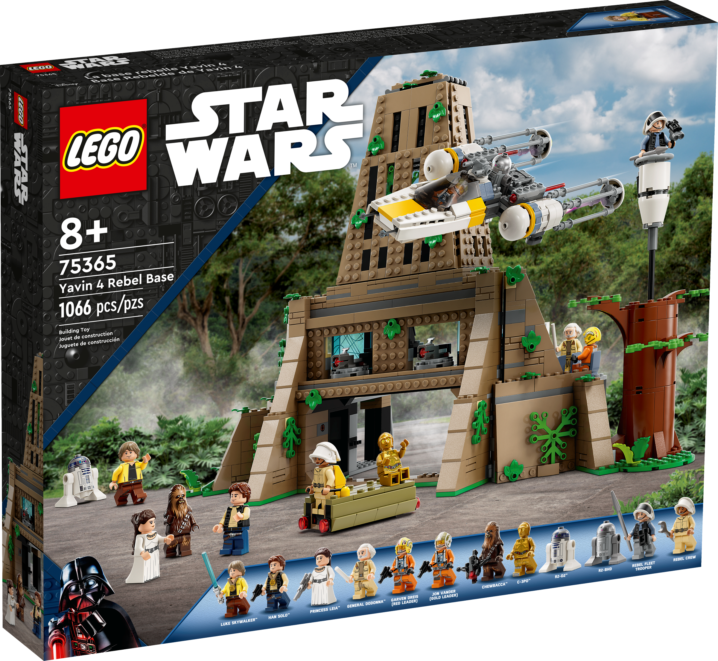 LEGO Star Wars 75365: Yavin 4 Rebel Base [Review] - The Brothers Brick