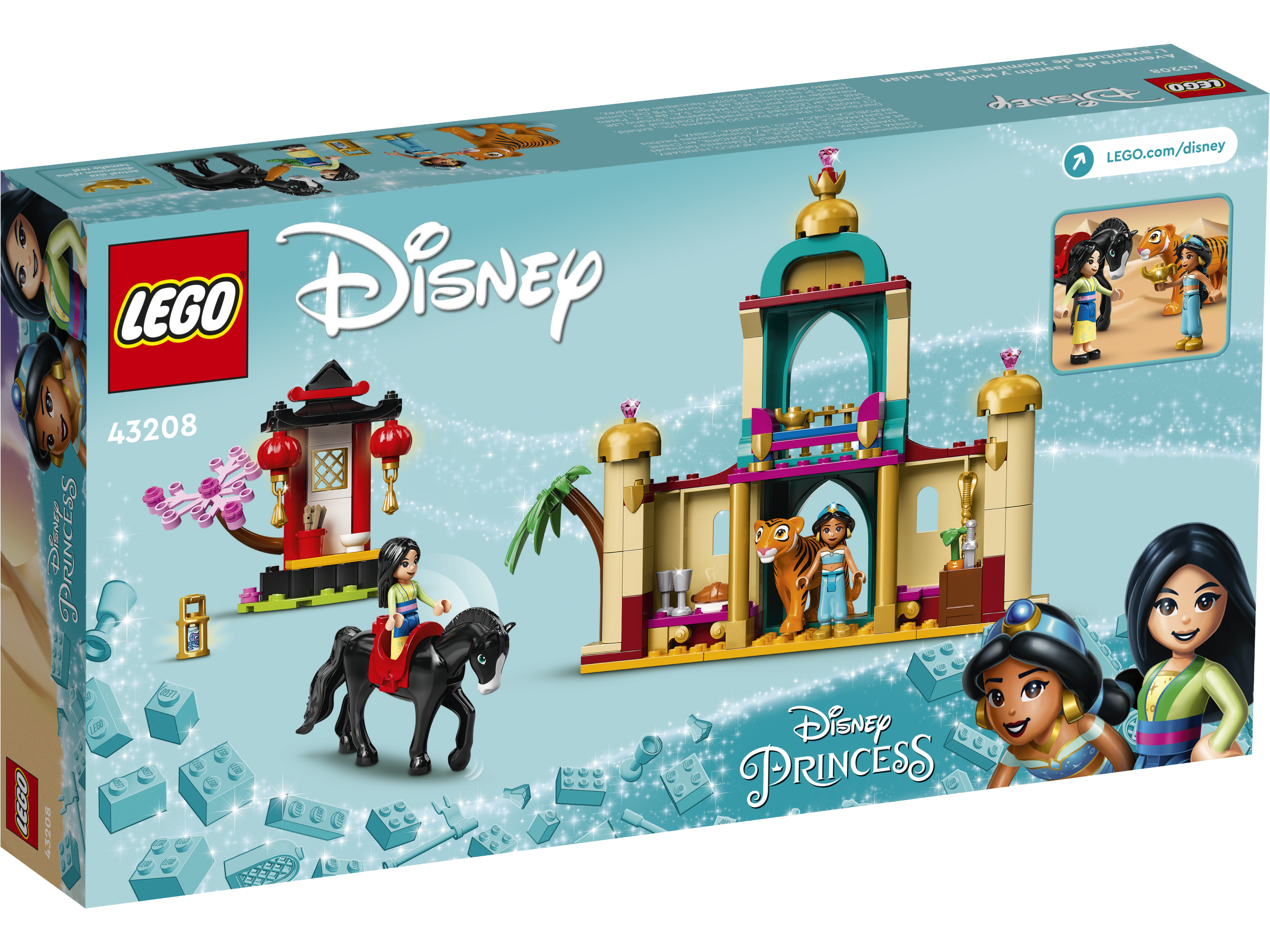 Beskæftiget Repressalier seng Jasmine and Mulan's Adventure 43208 | Disney™ | Buy online at the Official  LEGO® Shop US