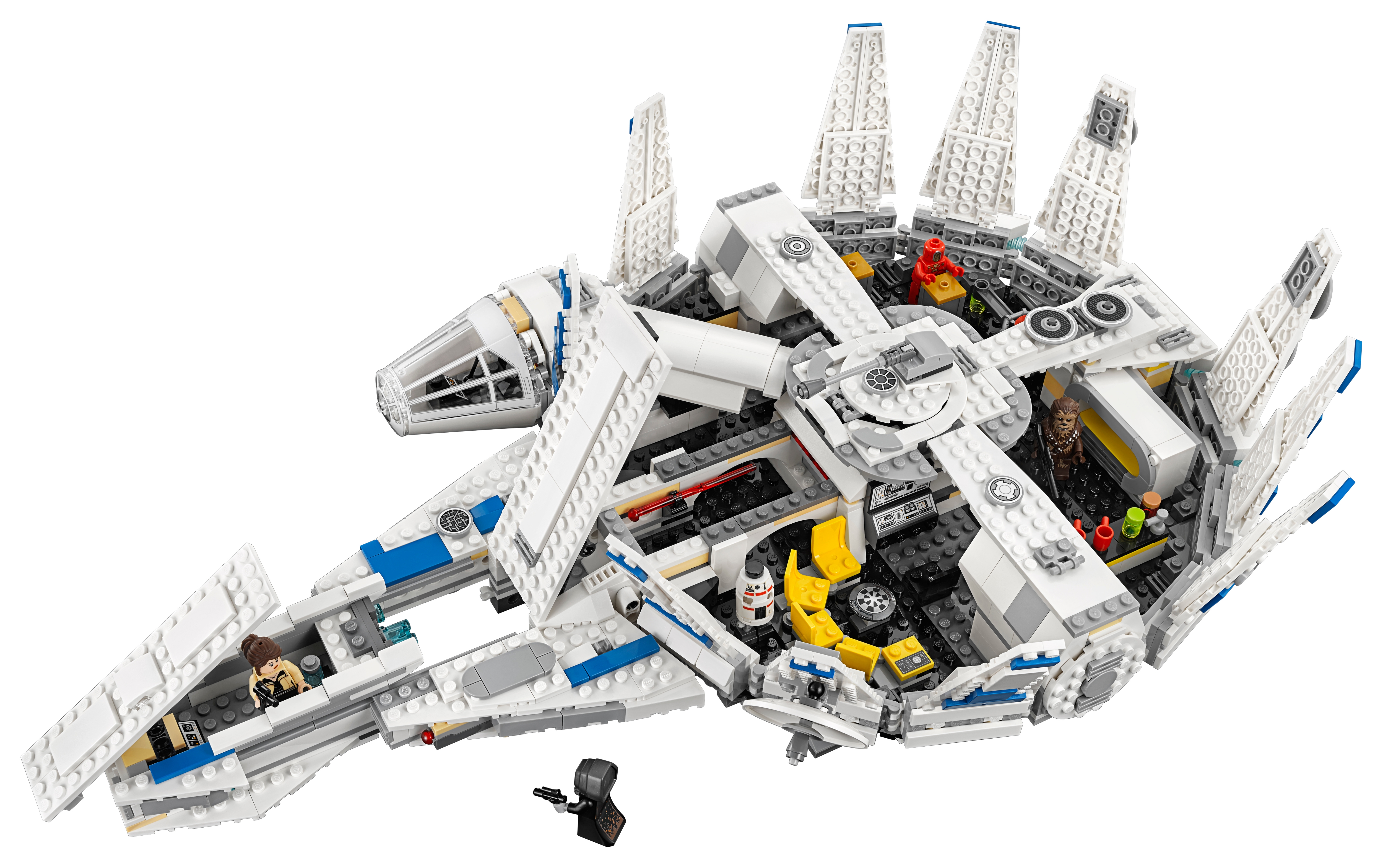 Lego millennium falcon 2018 red gem