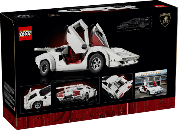 LEGO 10337 Lamborghini Countach 5000 Quattrovalvole — visuel 8 sur 8