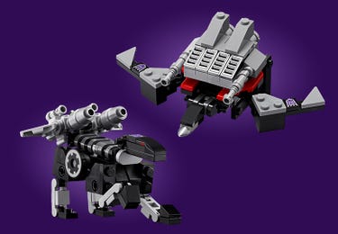 Lego Transformers G1 Laserbeak Transformers: Soundwave 10358 LEGO