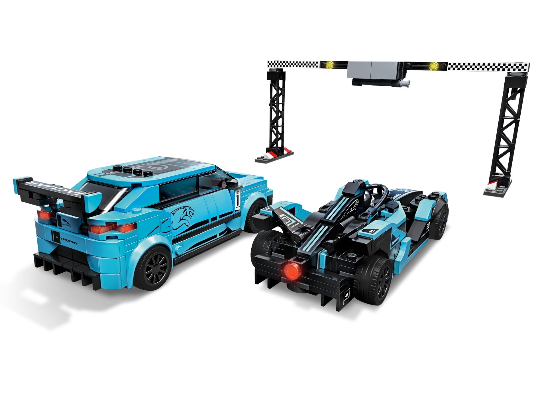 Jaguar I-PACE Driver - LEGO minifigure sc080 Speed Champions 76898 NEW 