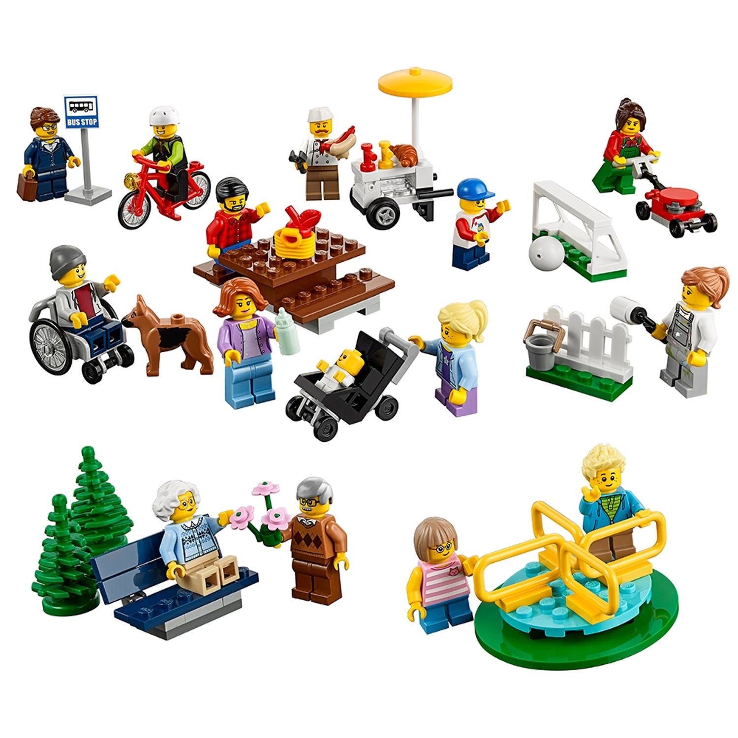 Fun In The Park City People Pack City Buy Online At The Official Lego Shop Us