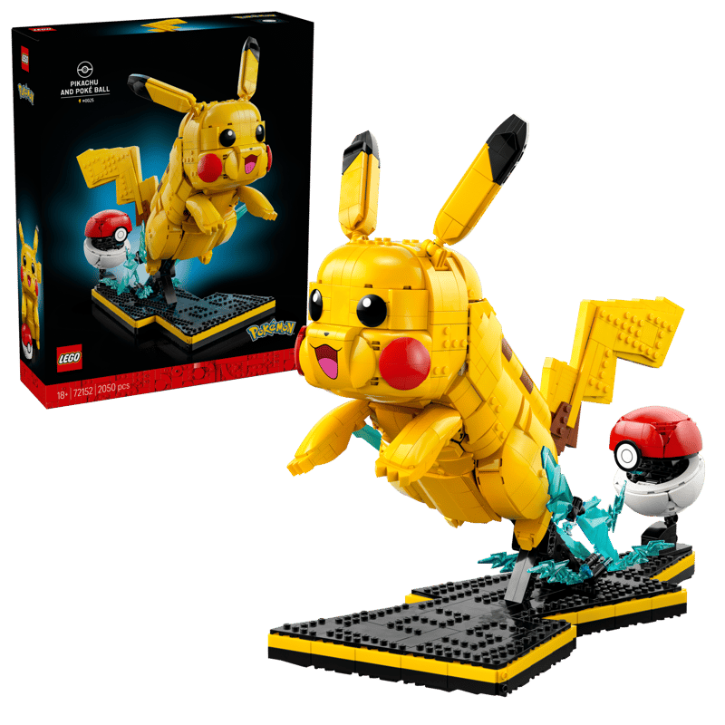 Pikachu e Pokébola Pokémon LEGO